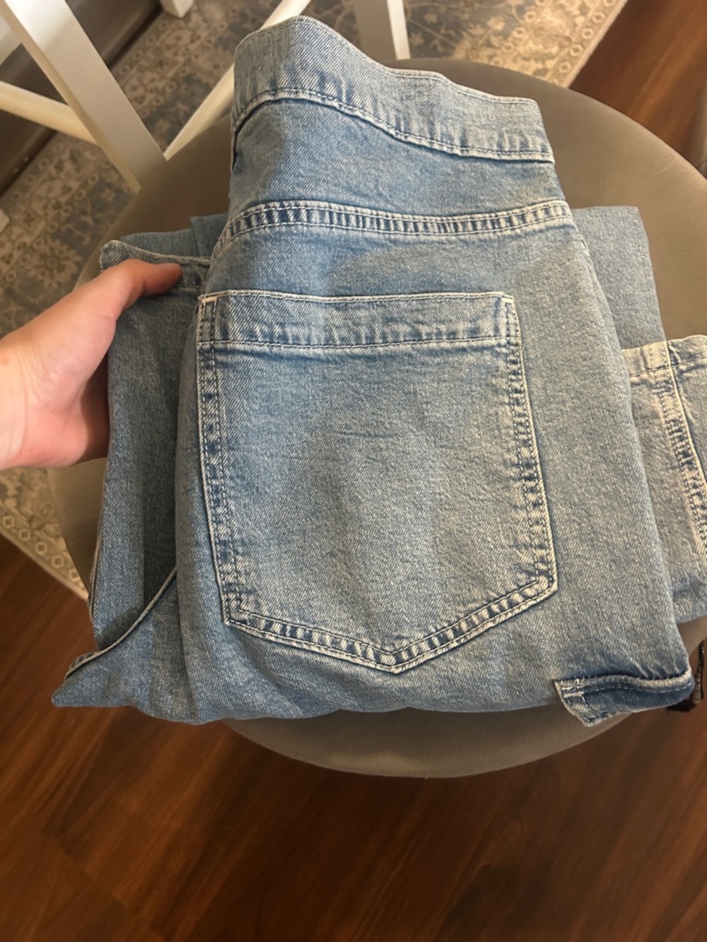 Gap Mid Rise '90s Loose Cargo Jeans - Picture 8 of 8